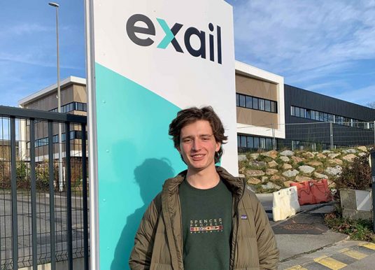 Flinders Uni Masters Student Interns at Exail