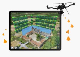 Automating drone-to-cloud workflows