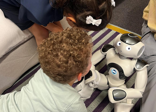 Study Finds Children Want Reading Companions That Smile Back