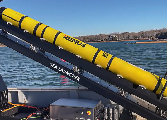 HII Successfully Demonstrates Sea Launcher, Ship-Based Automated Launch and Recovery of REMUS Autonomous Underwater Vehicle