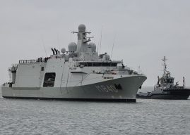 Delivery of second mine countermeasure vessel