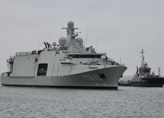 Delivery of second mine countermeasure vessel