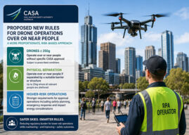 CASA publishes consultation summary on drone flights over or near people