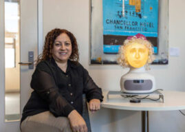 La Trobe University trials AI-driven robot to train teachers for difficult parent conversations